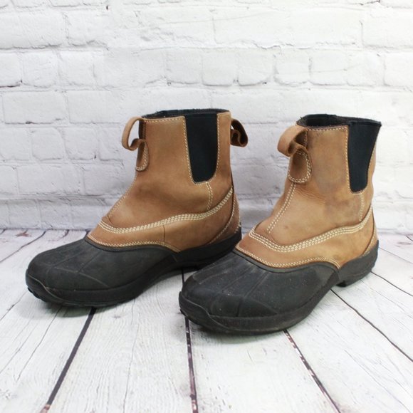 LL BEAN Primaloft Insulated Pull On Boots 10.5 M - Picture 2 of 9